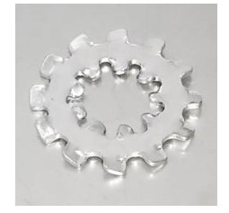 内外歯付きワッシャー