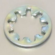 内歯付きワッシャー